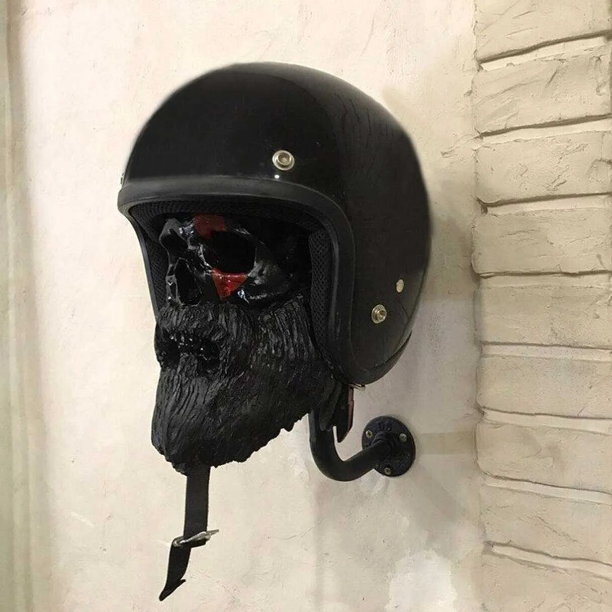Black Bearded Hat or Helmet Rack - Tattoo Vagabond