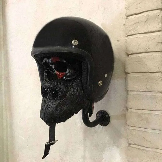 Black Bearded Hat or Helmet Rack - Tattoo Vagabond