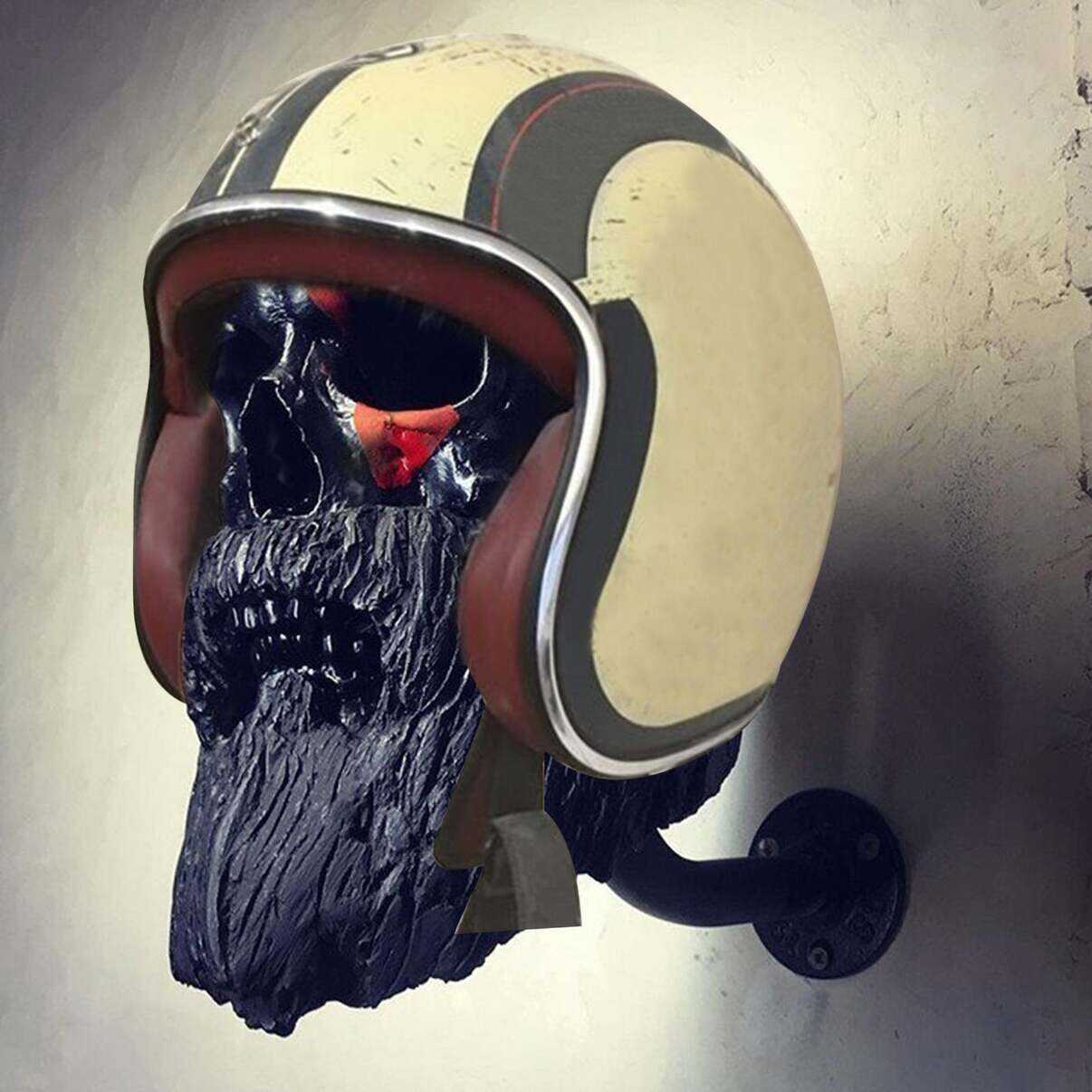 Black Bearded Hat or Helmet Rack - Tattoo Vagabond