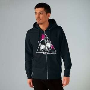 Geo Pop Zip Hoodie - Tattoo Vagabond