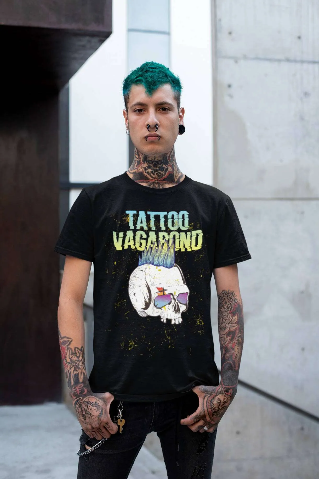 Sullied T-Shirt Black - Tattoo Vagabond
