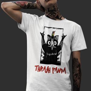 Thrash Panda T-Shirt - Tattoo Vagabond