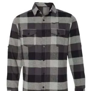 Vagabond Grey & Black Flannel - Tattoo Vagabond