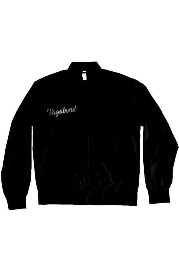 Vagabond Monograph Black Bomber Jacket - Tattoo Vagabond