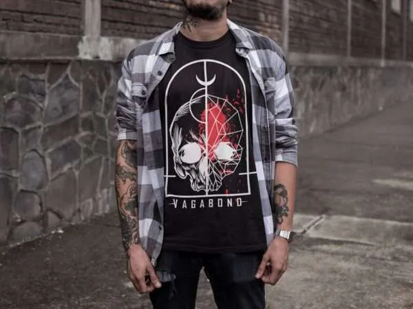 Vagabond Trash Polka Limited Front Print - Tattoo Vagabond