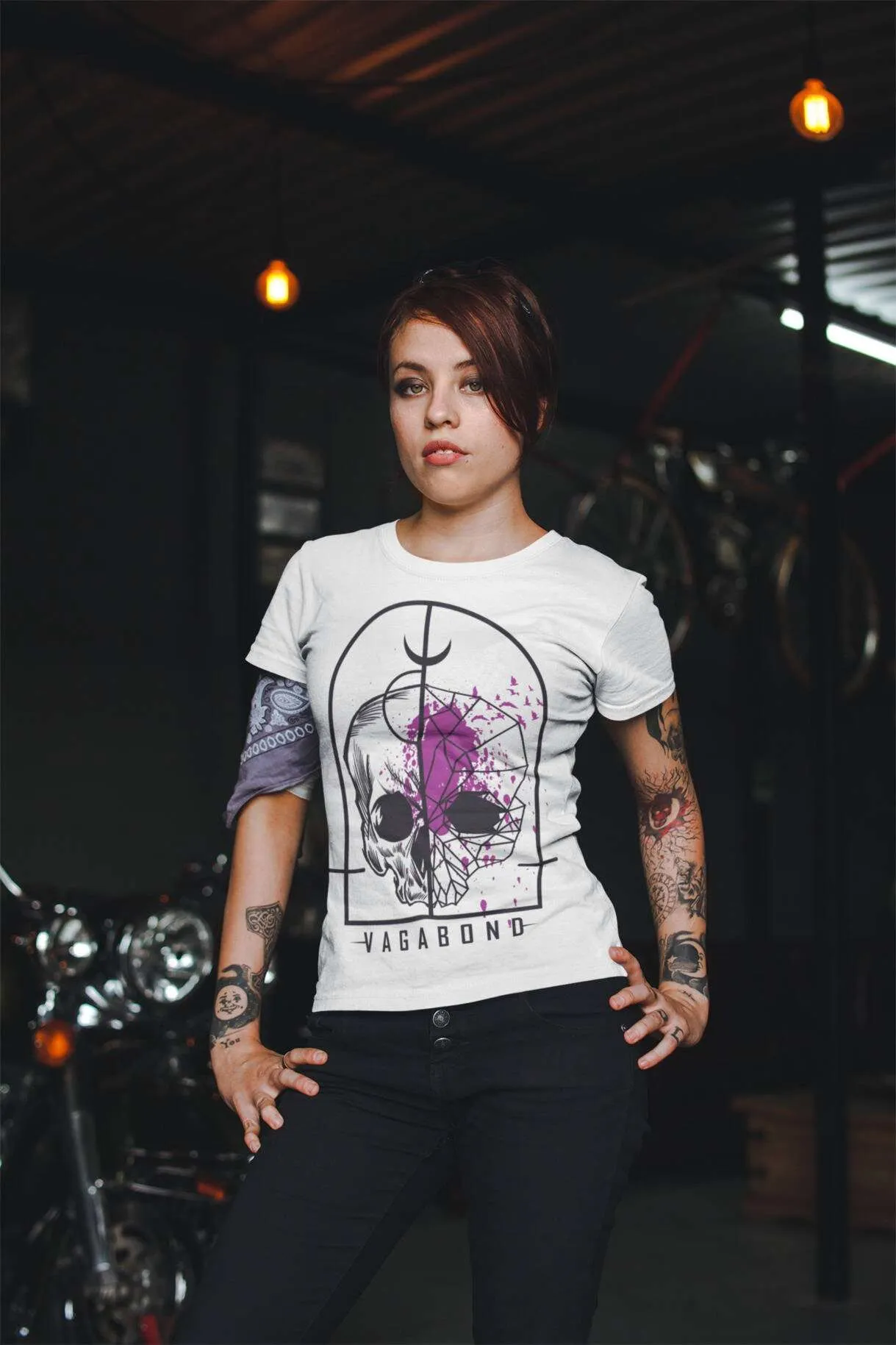 Vagabond Trash Polka Limited Front Print - Tattoo Vagabond