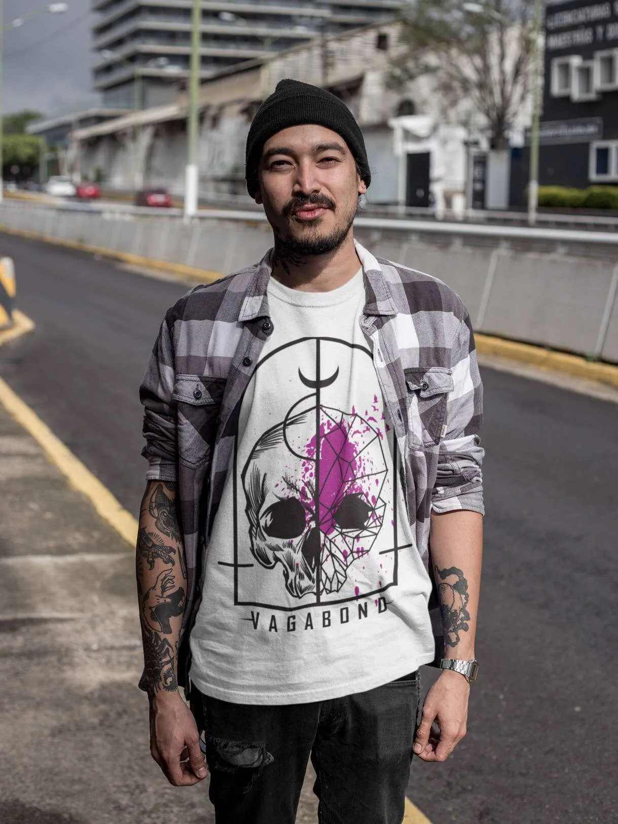 Vagabond Trash Polka Limited Front Print - Tattoo Vagabond