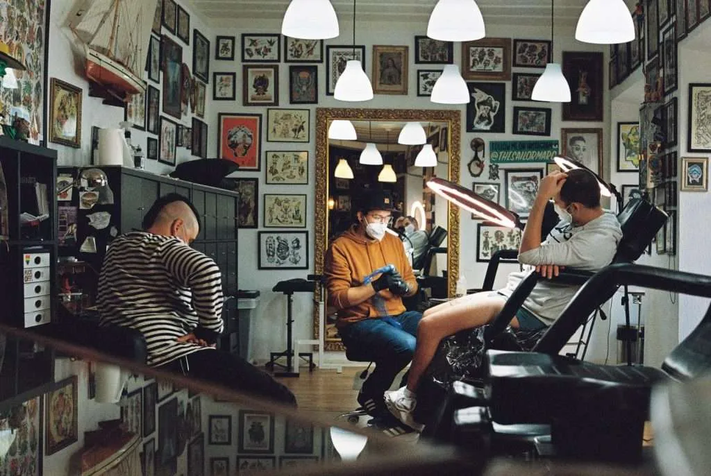 Tattoo etiquette bring buddy or not