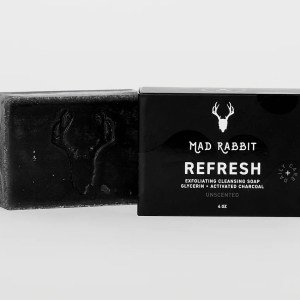 Exfoliating tattoo safe soap by Mad Rabbit