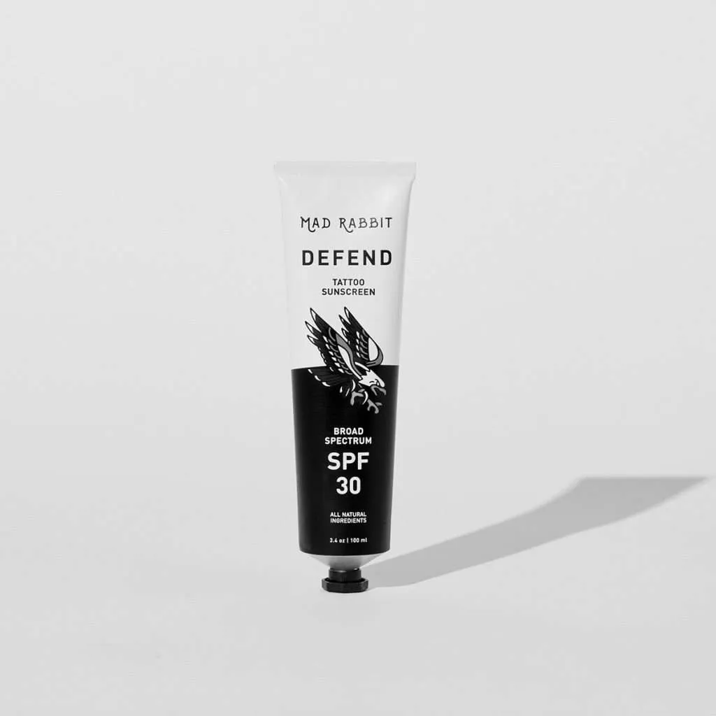 Mad Rabbit - Defend Tattoo Sunscreen - SPF30+ Tattoo Sunscreen