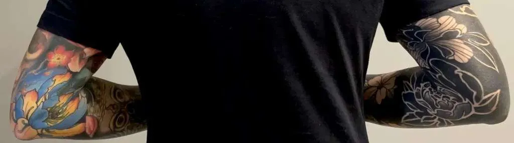 Tattoo Tourism Full Sleeves rear view